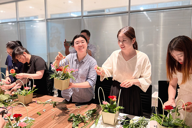 Women’S Day Celebration Activity-Flower Arrangement